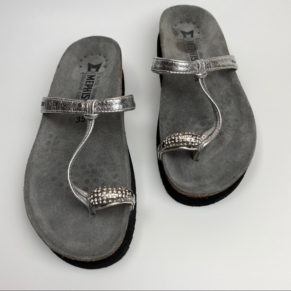 Silver Mephisto Women’s Sandals